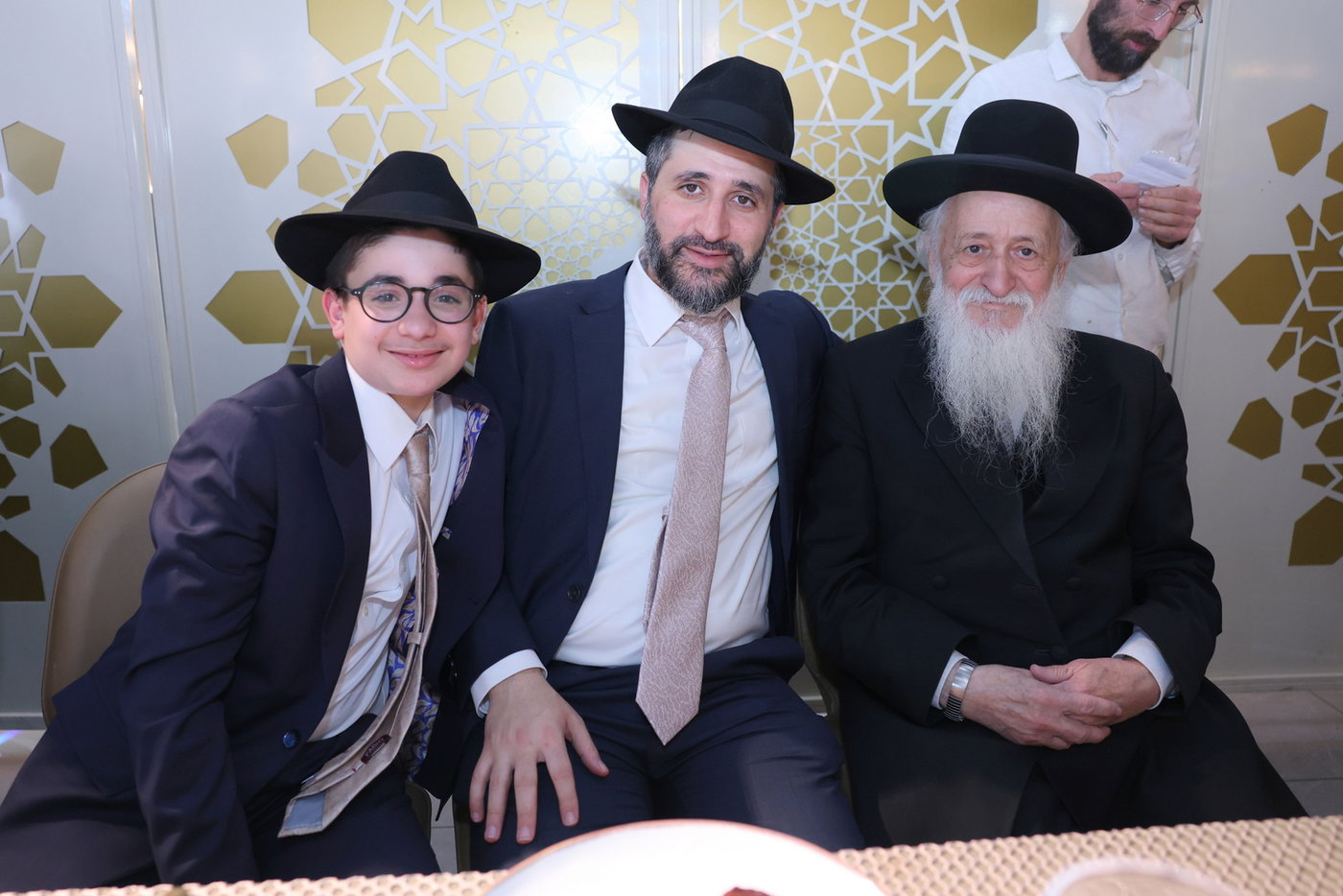 שמחת בר המצווה לנכד הראשל"צ הגר"ד יוסף