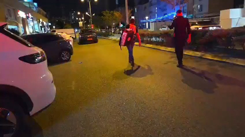 תיעוד מהזירה