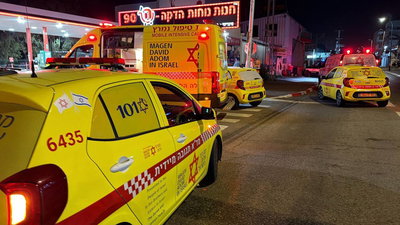 אלימות ללא הפסקה: בן 30 נרצח ביריות בתחנת דלק בנתניה | צפו