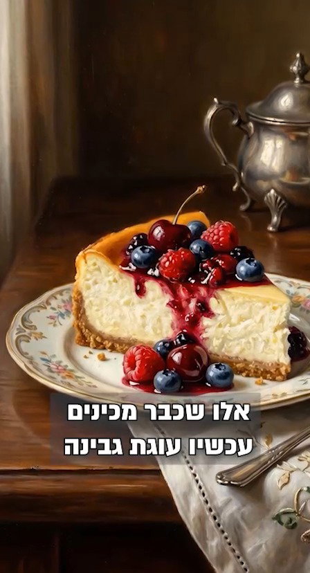 מה מסתתר בתוך עוגת הגבינה?