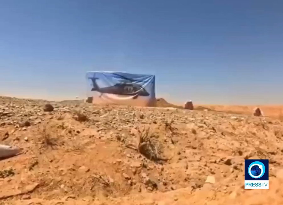 משמרות המהפכה באימון רחפנים 