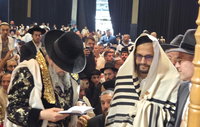 צפו: הגאון הינוקא חגג ברית לבנו החמישי - כך נקרא שמו בישראל