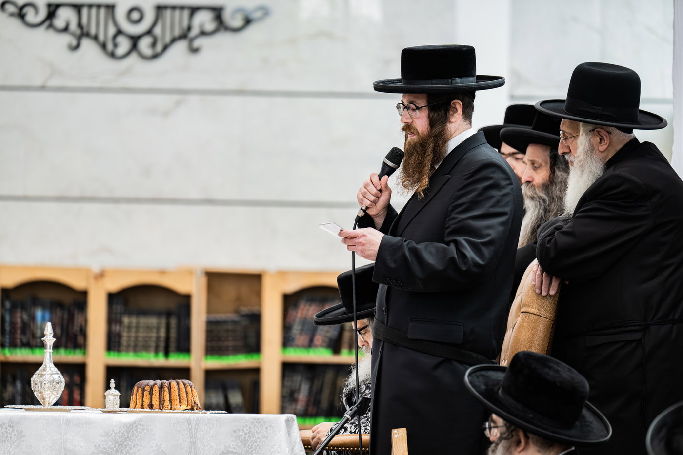 מעמד צאתכם לשלום להאדמו"ר מסאטמר