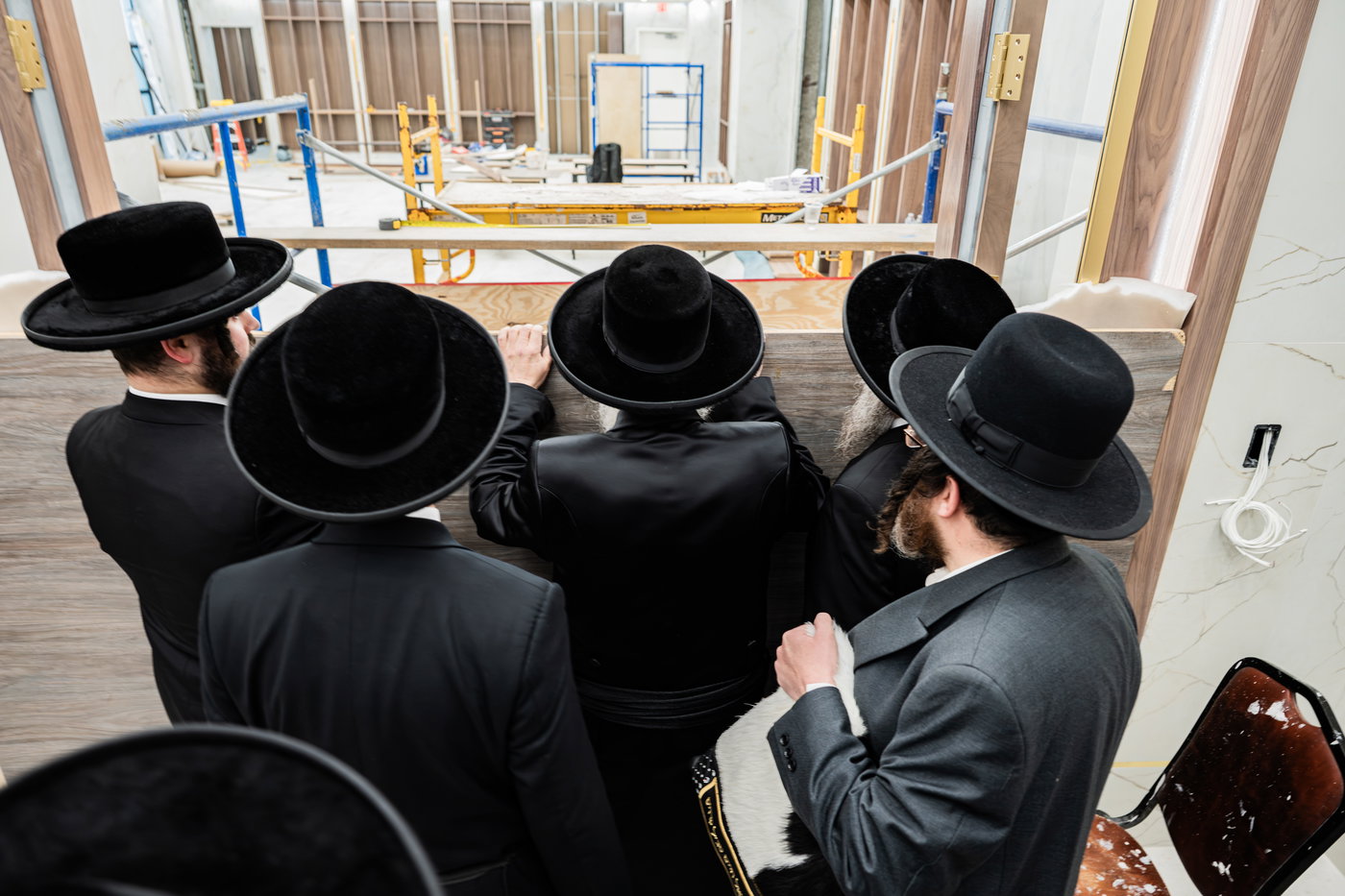 מעמד צאתכם לשלום להאדמו"ר מסאטמר