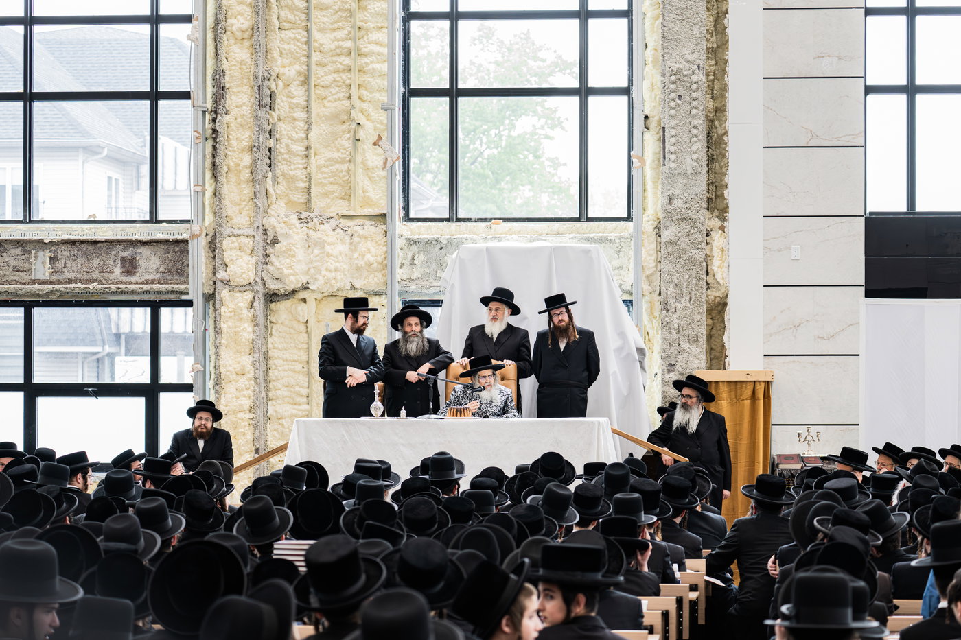 מעמד צאתכם לשלום להאדמו"ר מסאטמר