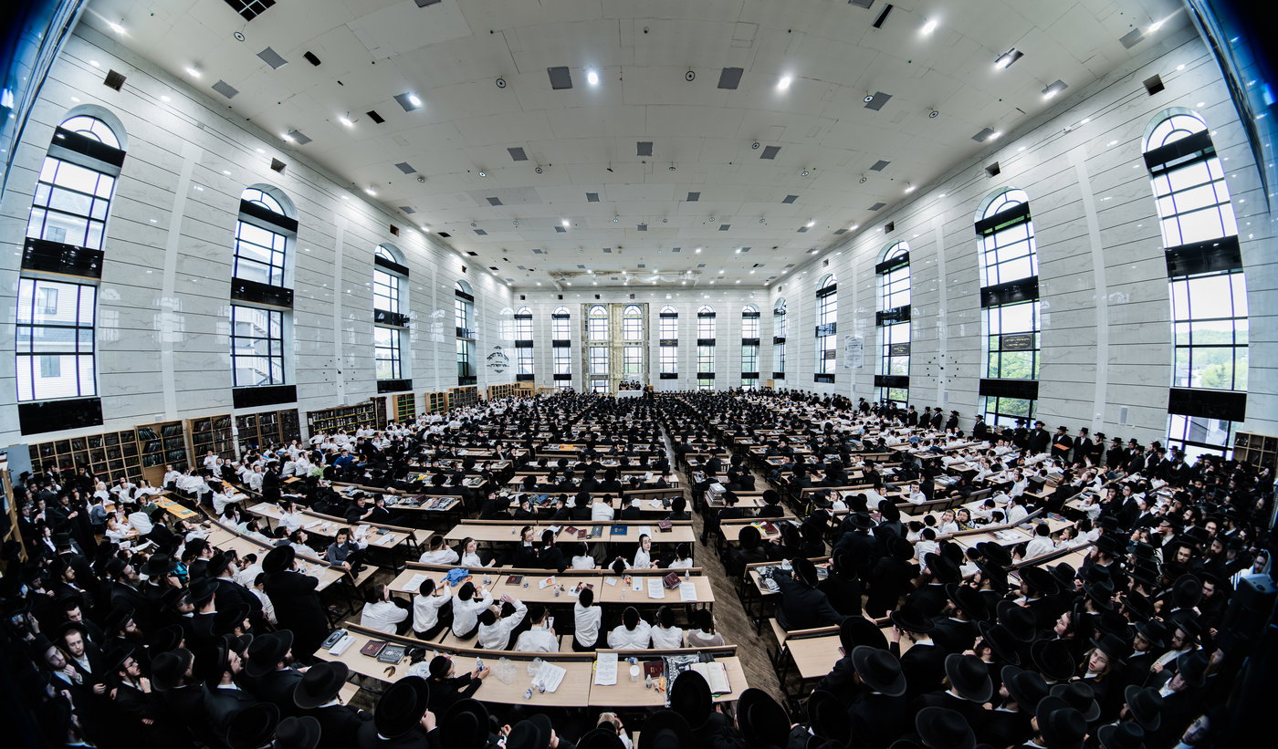 מעמד צאתכם לשלום להאדמו"ר מסאטמר