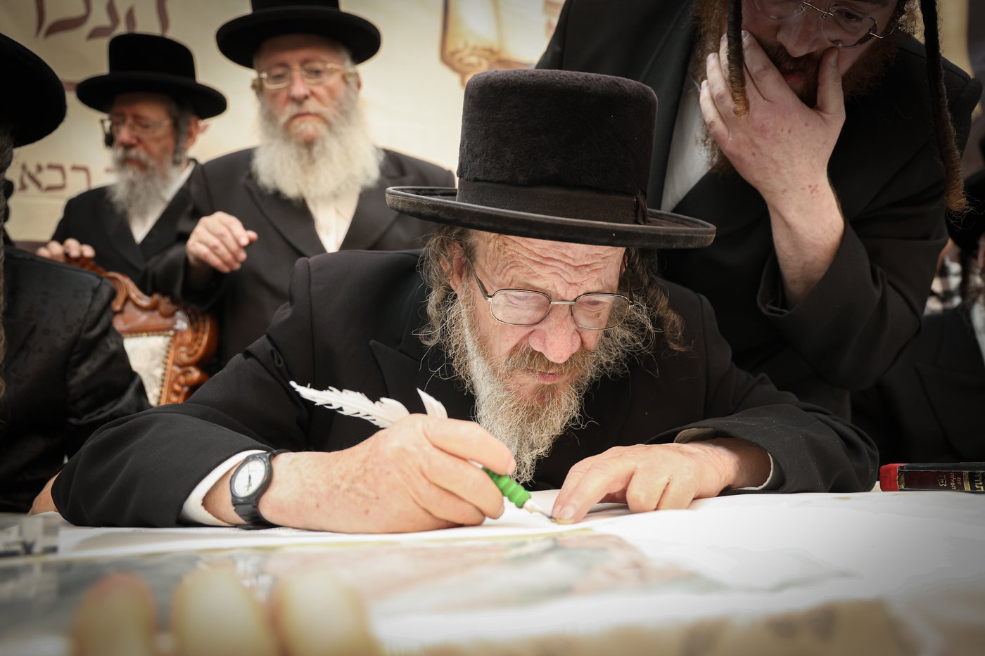 הילולא קדישא וכתיבת ס"ת בחצה"ק זוועהיל