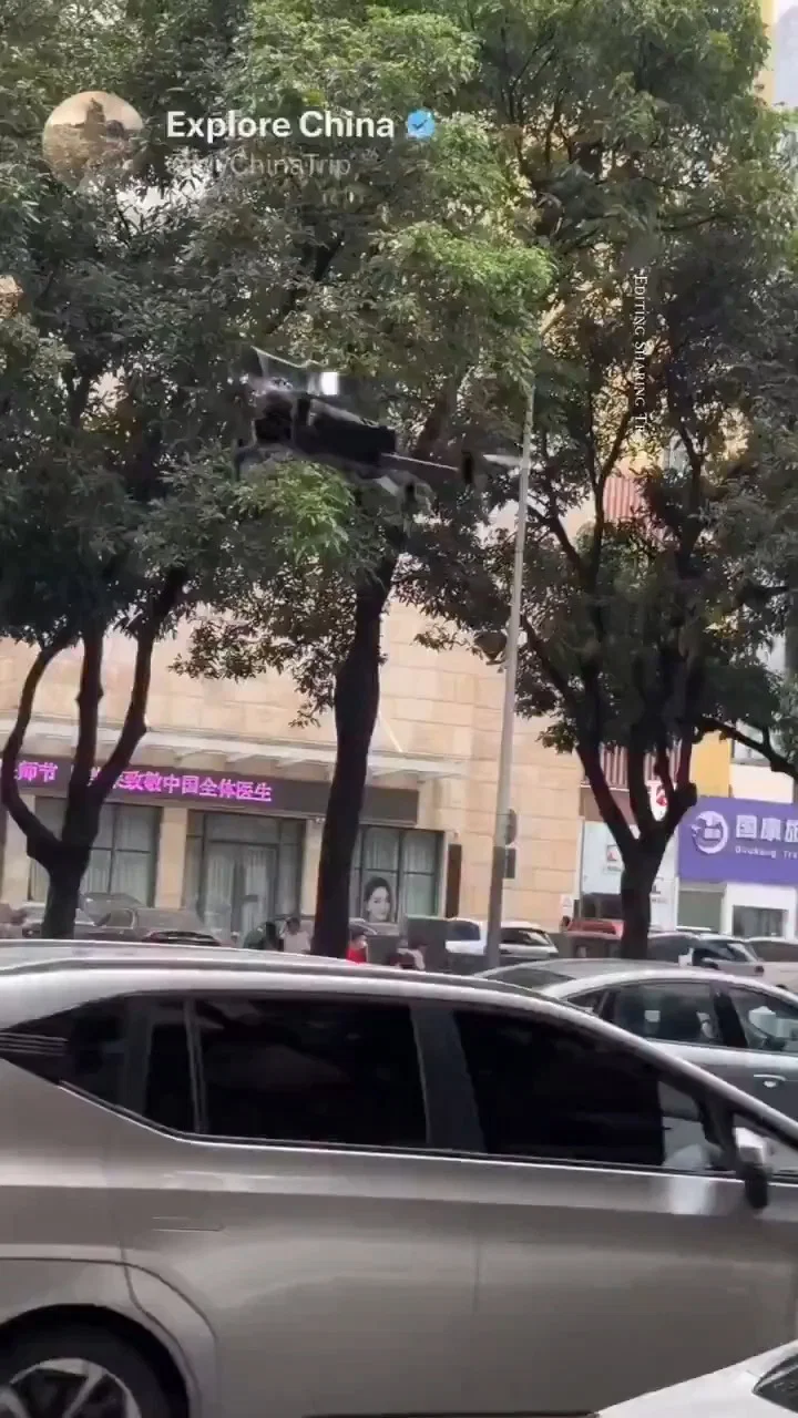 רחפני משטרה בסין
