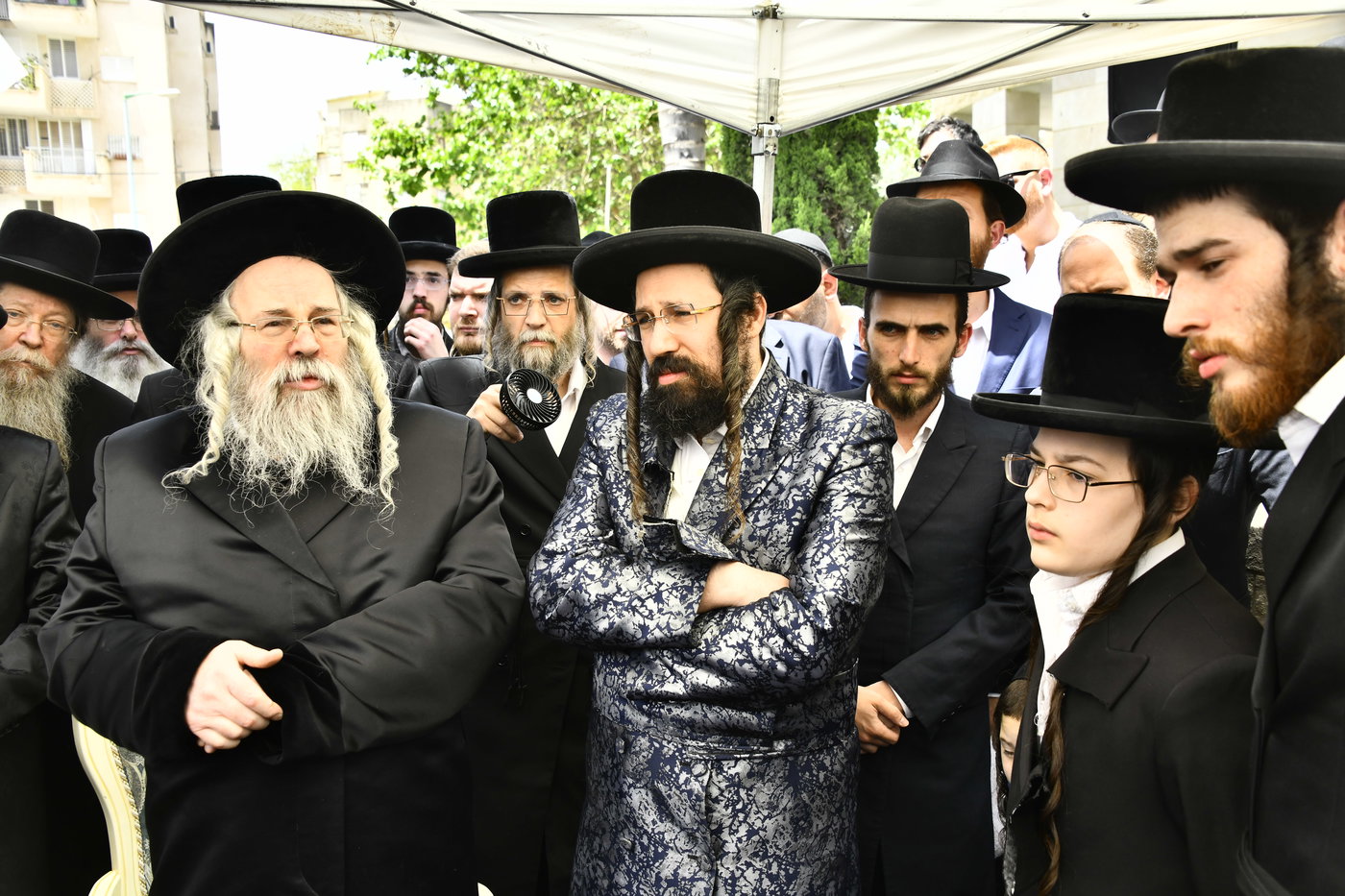 הלווית הרבנית ממעז'יבוז ע"ה