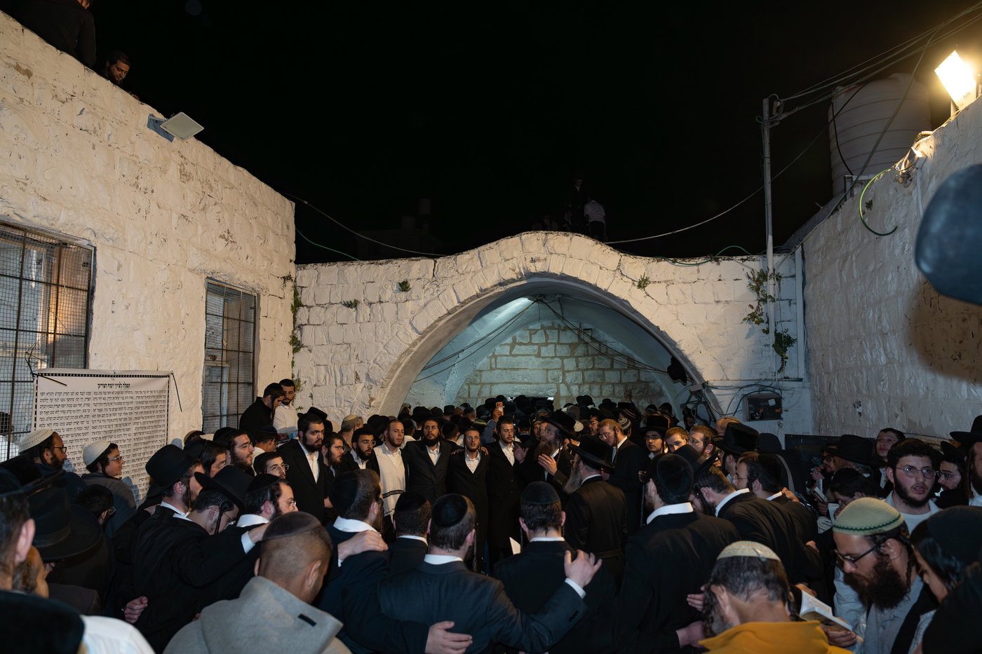 ספירת יסוד שביסוד בקבר יוסף בשכם