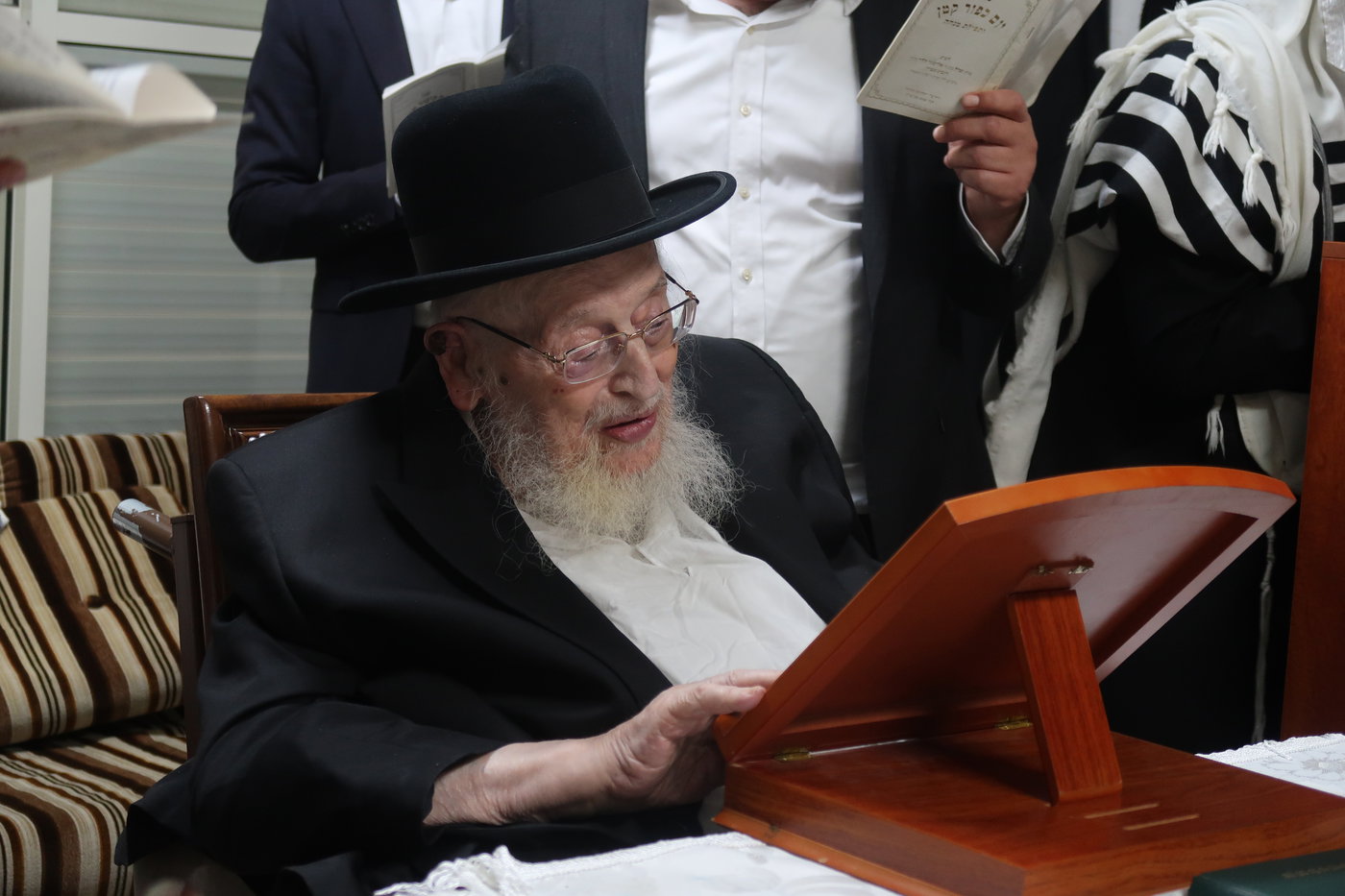 ער"ח סיון אצל הגרמ"צ ברגמן