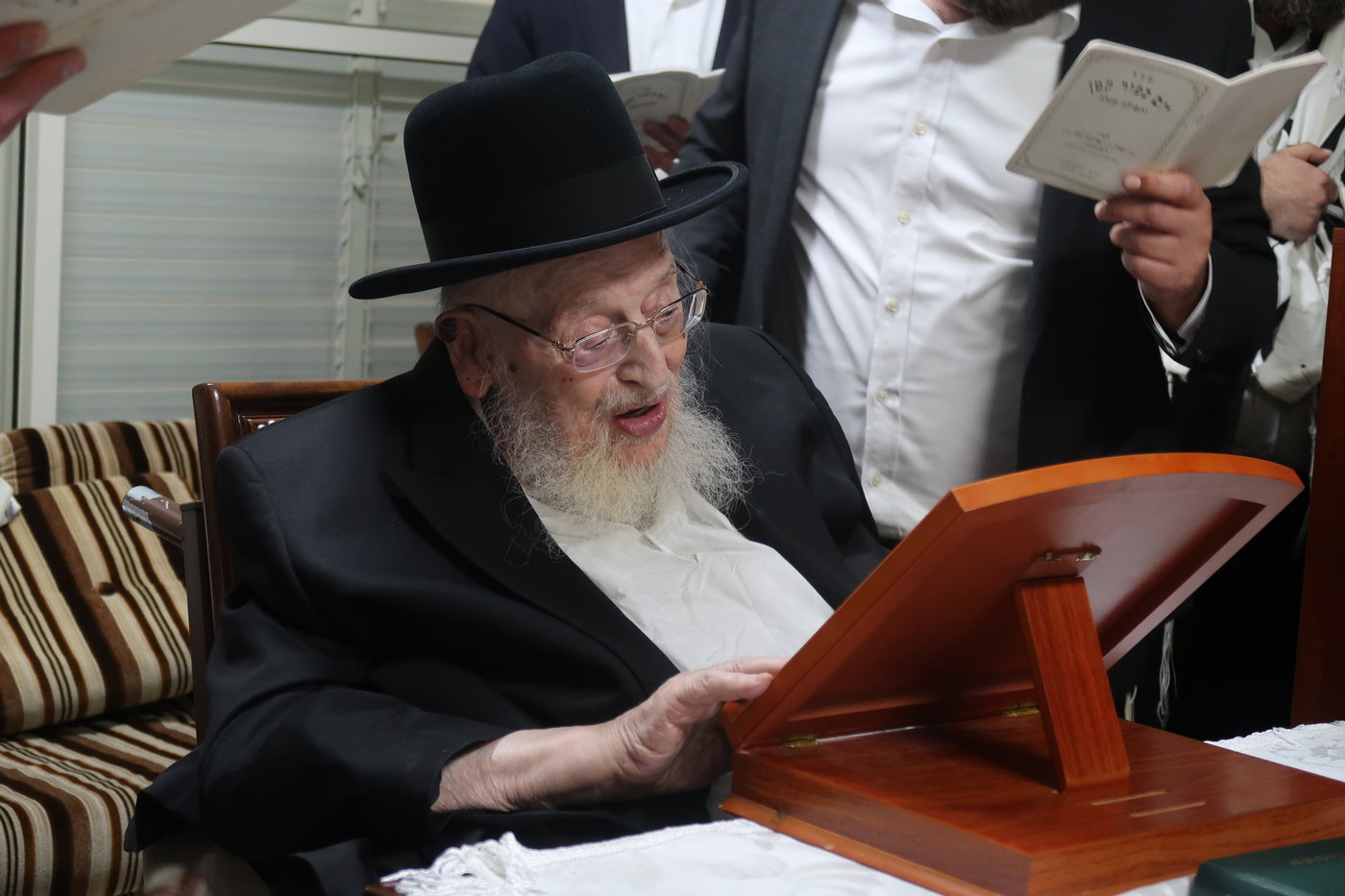 ער"ח סיון אצל הגרמ"צ ברגמן