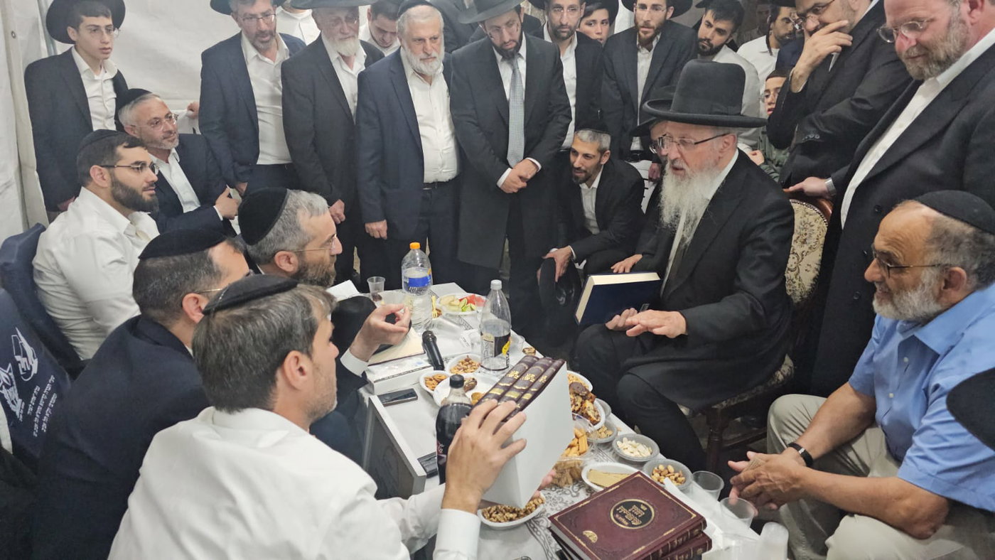 ימי השבעה על הגאון רבי משה צרף זצ"ל