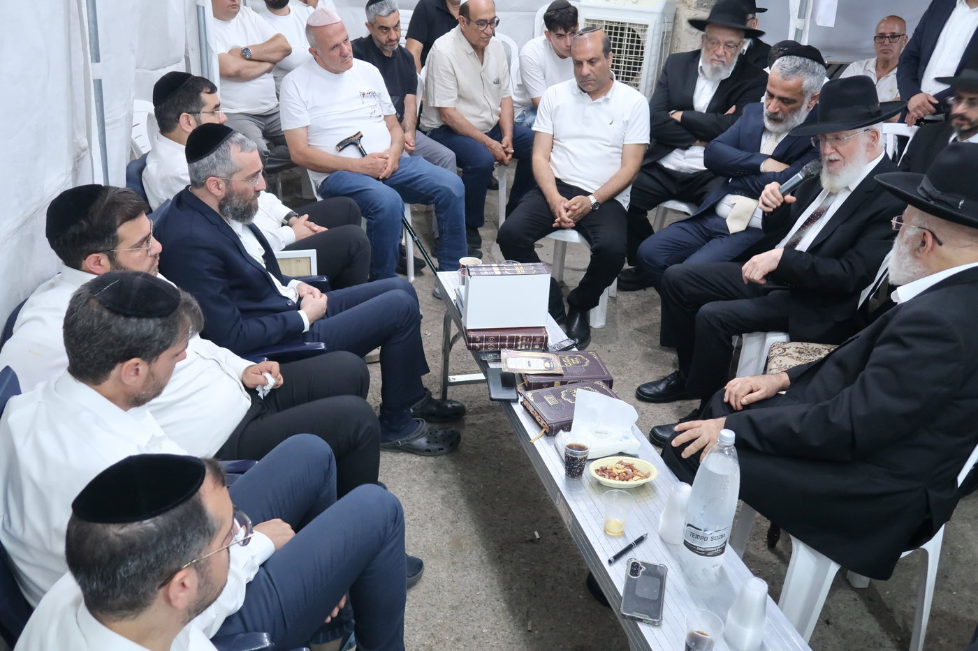 ימי השבעה על הגאון רבי משה צרף זצ"ל