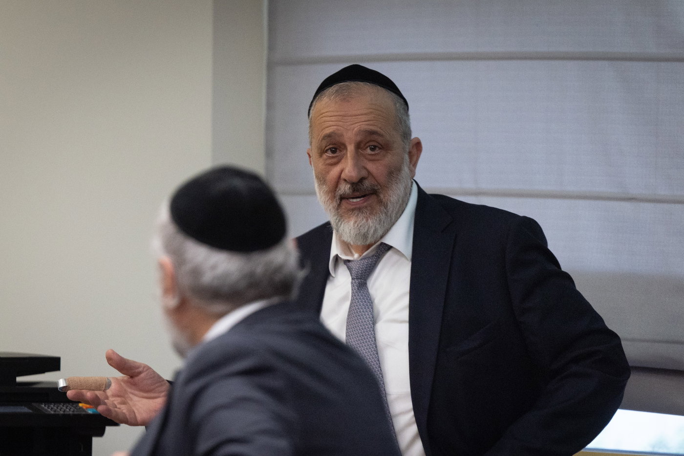 אריה דרעי, בשבוע שעבר בכנסת