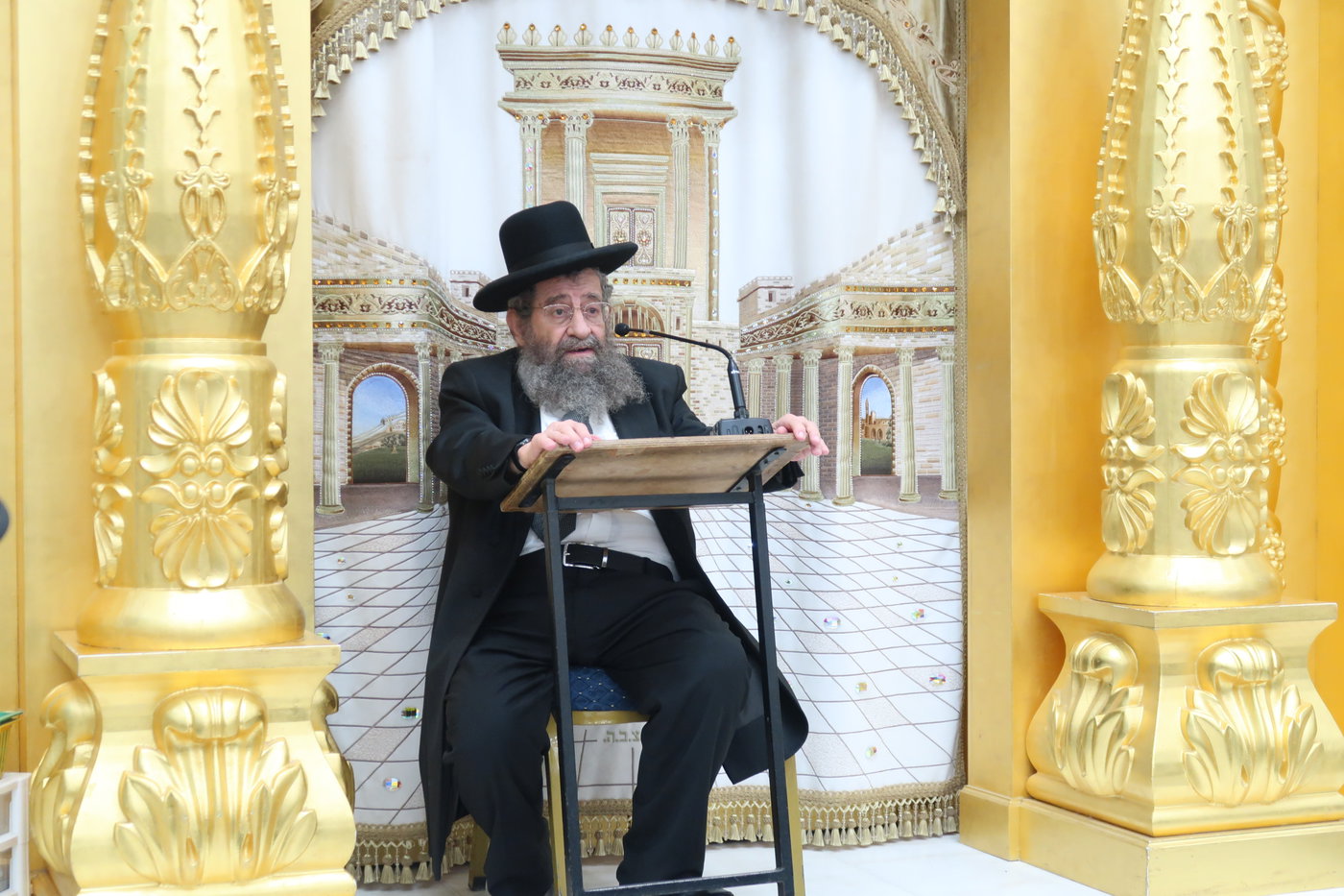 עצרת לזכרו של הגאון רבי משה צרף זצ"ל