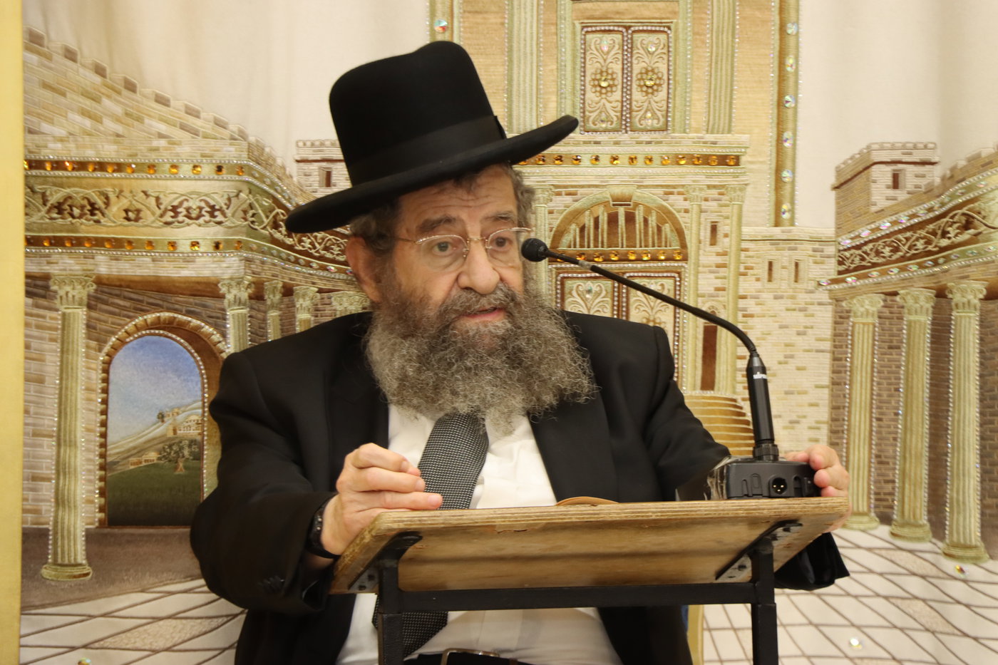 עצרת לזכרו של הגאון רבי משה צרף זצ"ל