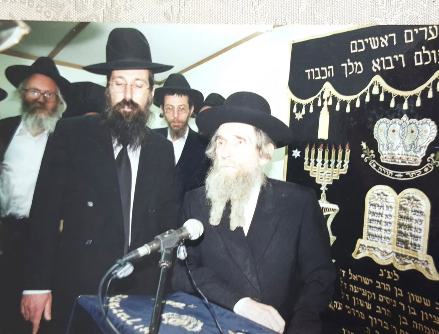 הרב גנוט עם מרן הגראי"ל שטינמן 