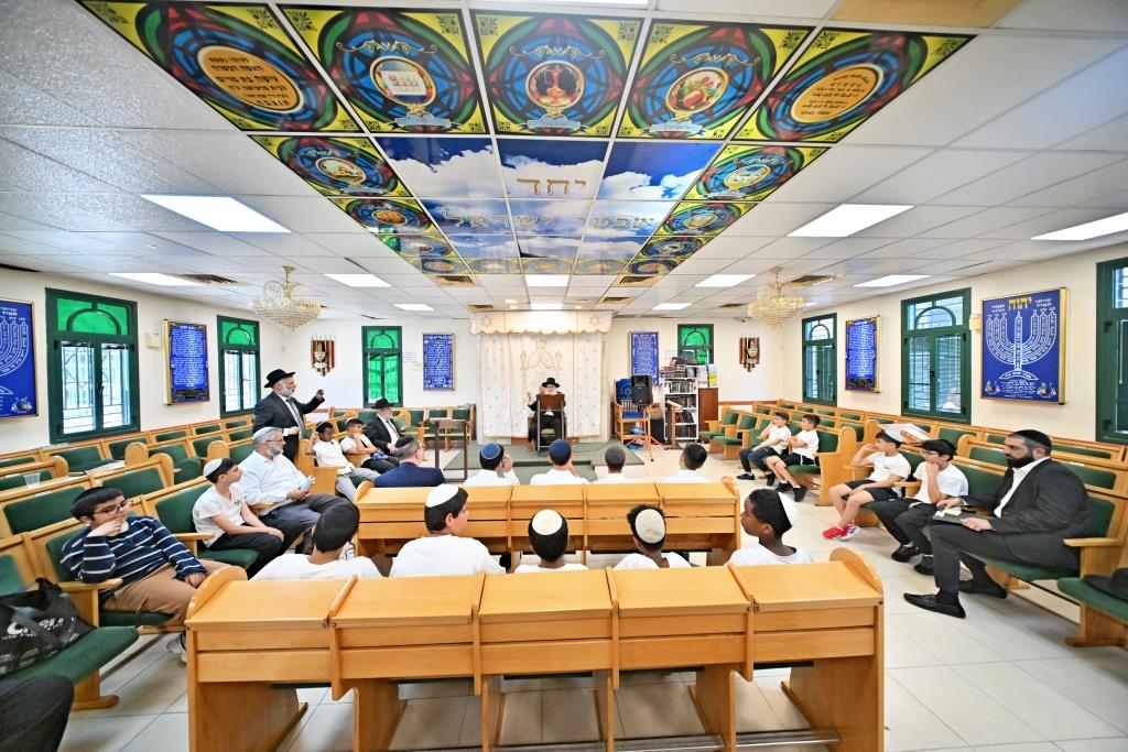 ילדי שובו בבחינה אצל רבני אשדוד
