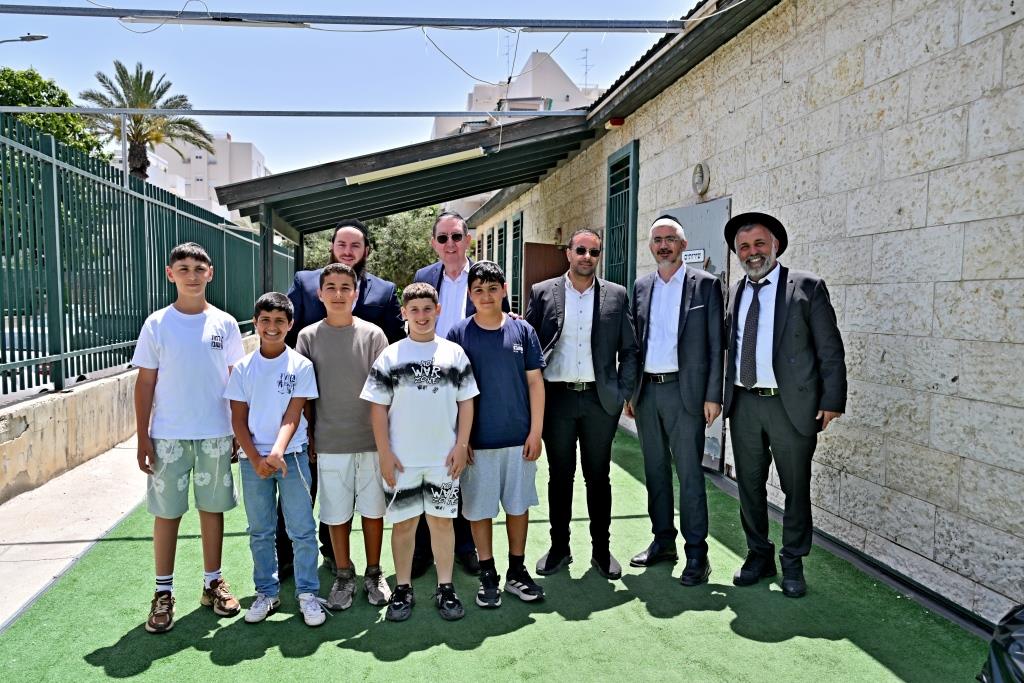 ילדי שובו בבחינה אצל רבני אשדוד