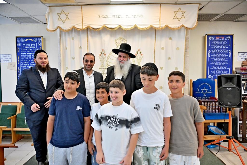 ילדי שובו בבחינה אצל רבני אשדוד