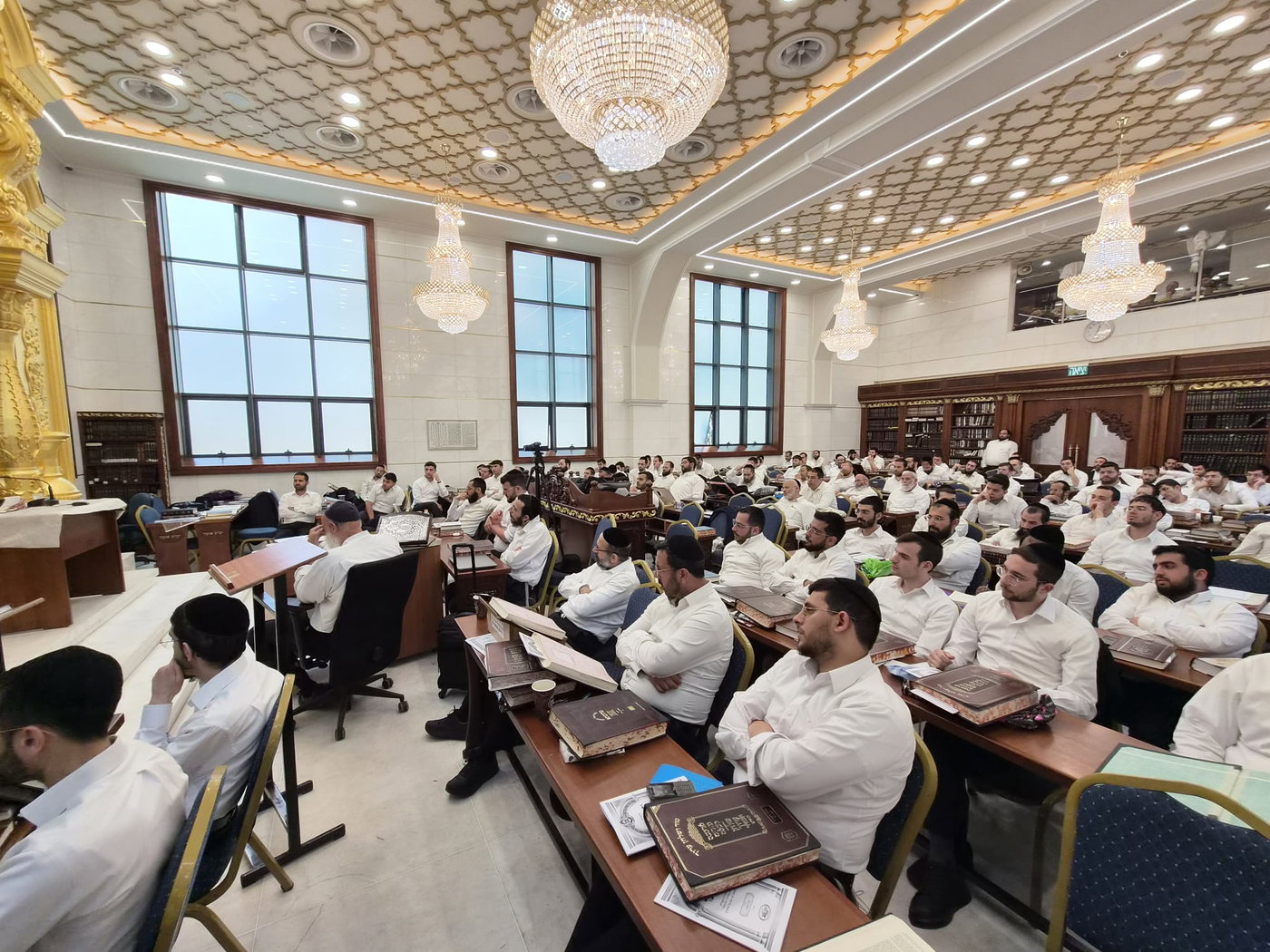 הגר"מ בן שמעון בשיחת הכנה ביביע אומר