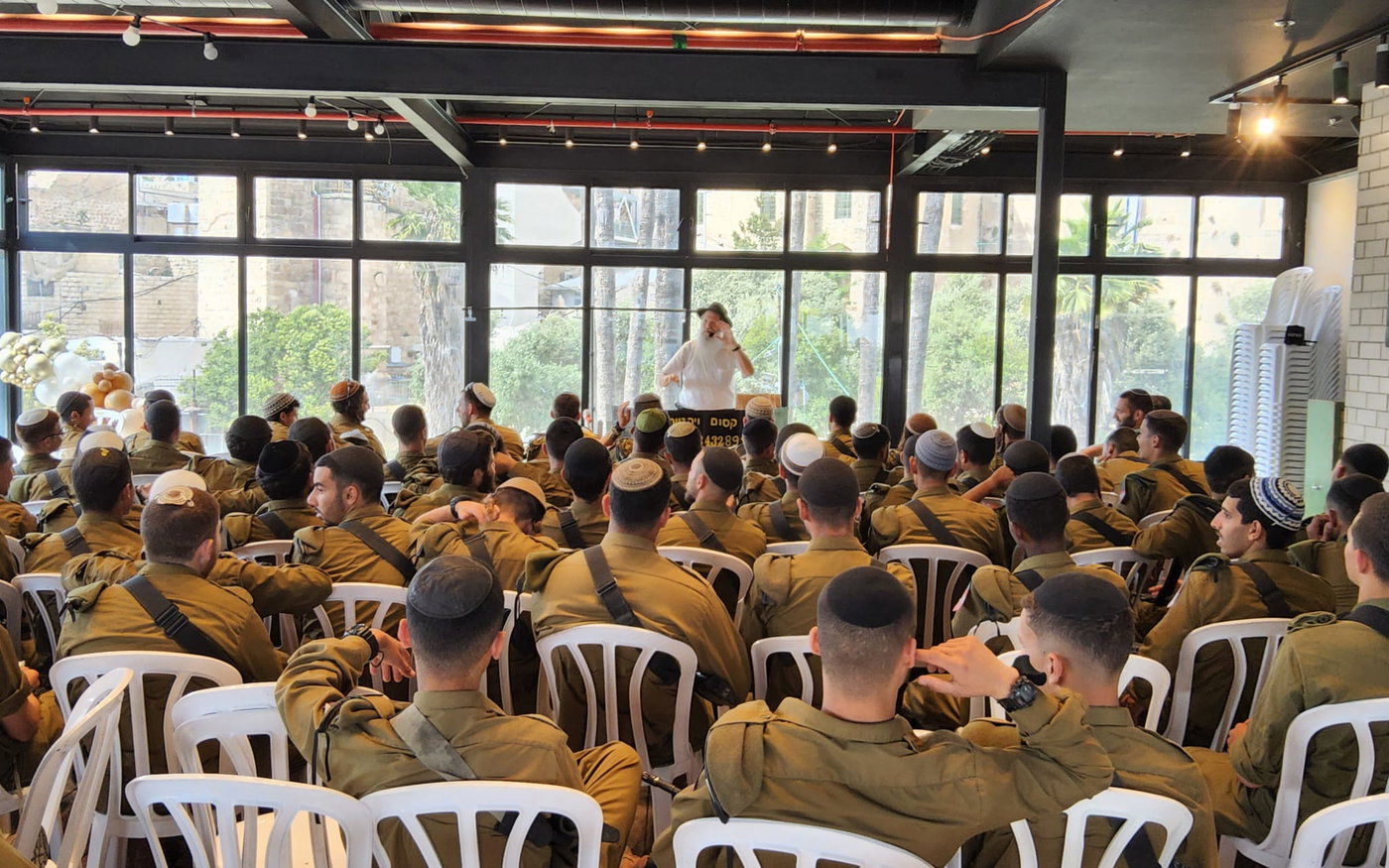 חיילי הגדוד החרדי בשבת עוצמתית בסימן הגבורה בחברון