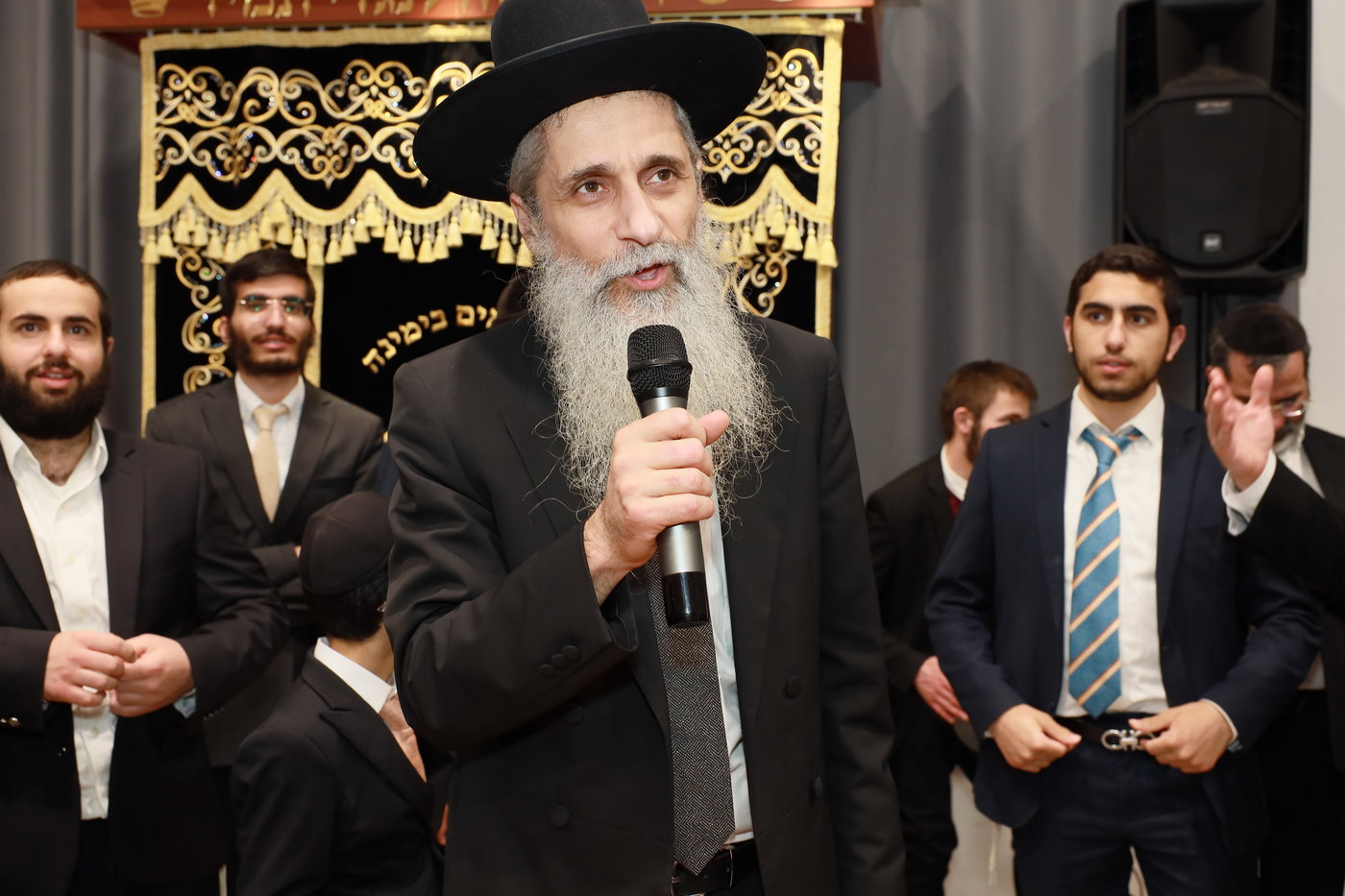 הכנסת ספר תורה לישיבת "באר התלמוד - חזון יחזקאל"