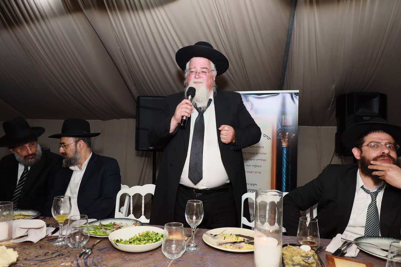 הכנסת ספר תורה לישיבת "באר התלמוד - חזון יחזקאל"