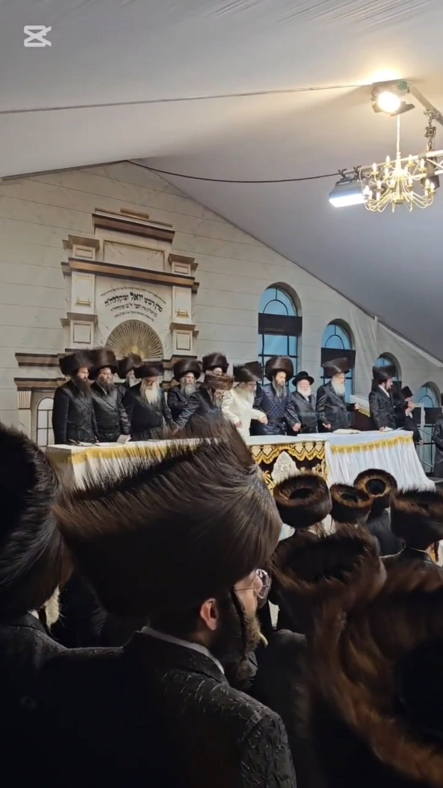 האדמו"ר מסאטמר שבת בקראקא