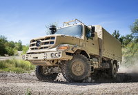 מבוקש מאוד על ידי הצבא: מרצדס זטרוס 4x4 לשטח