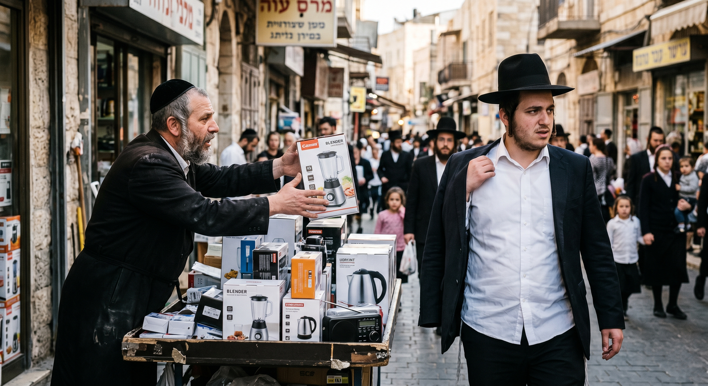פשוט פסיכי: ניסה למכור מוצרים במחיר מציאה והאנשים ברחו - זו הסיבה