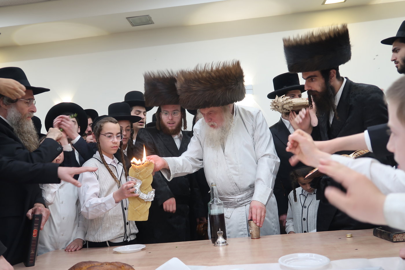 האדמו"ר ממבקשי אמונה בגרין פארק