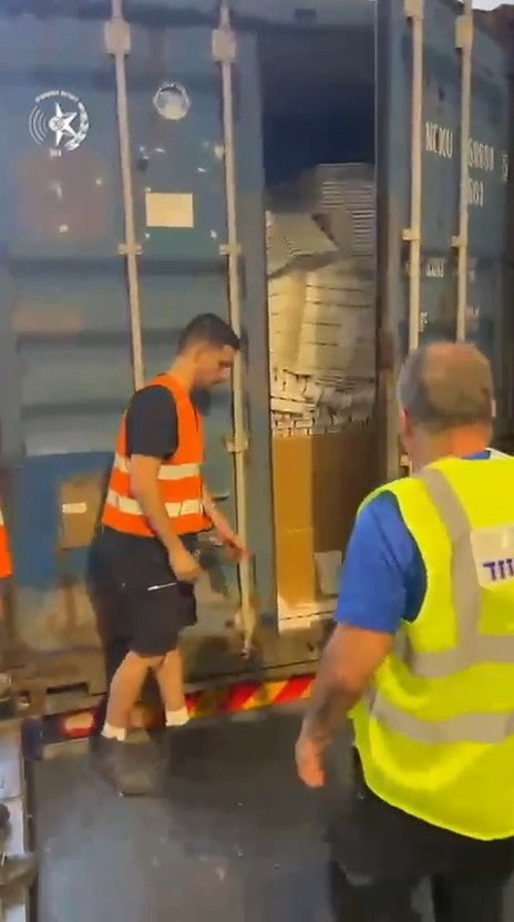 תפיסת הברחת הסיגריות בשווי כ-20 מיליון ש"ח