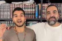 המסר המטלטל של שורד השבי עם אביו החרדי: "שנה שעברה לא זכיתי"