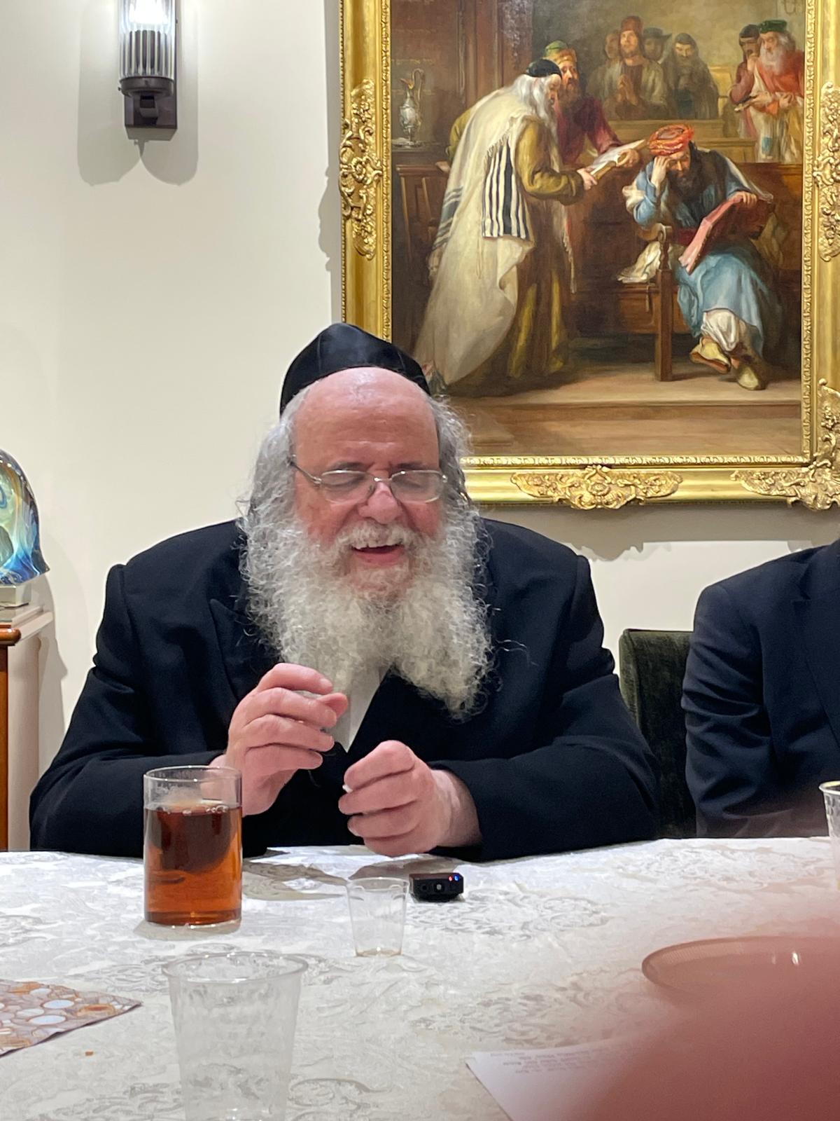 הגר"ש אלתר בשיעורו לפני חג השבועות