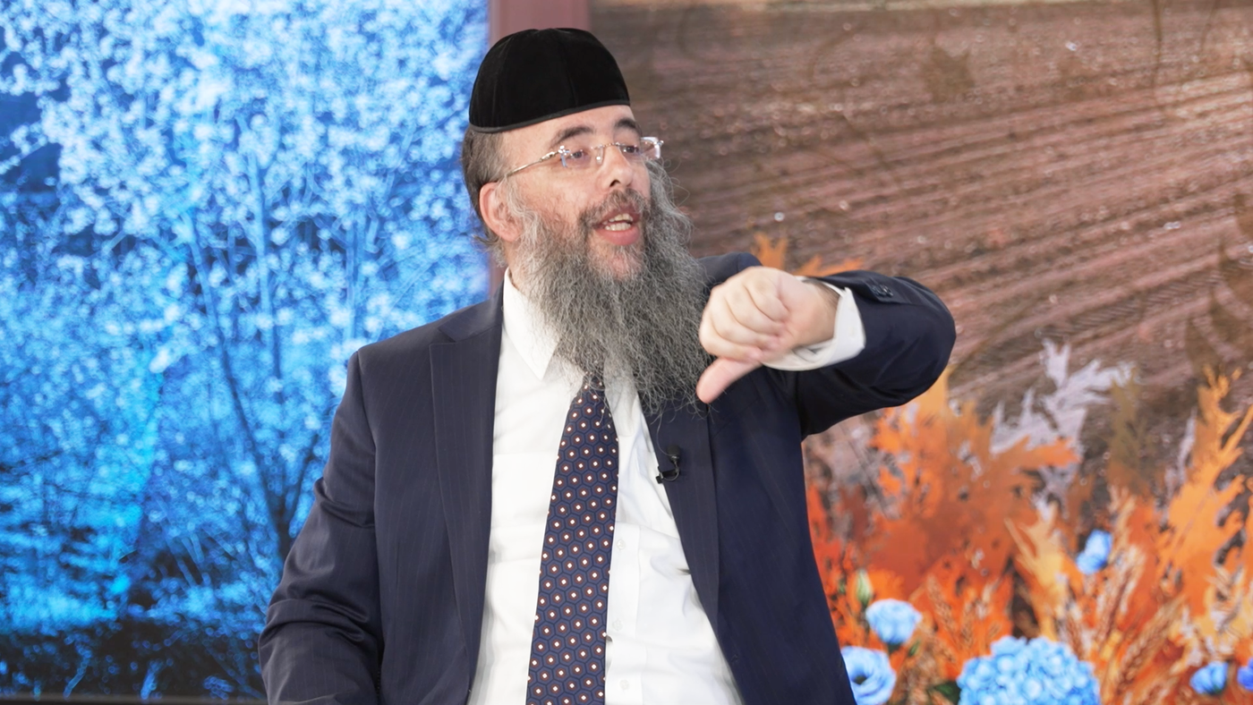 הרב יוסף חיים אוהב ציון במשדר המיוחד