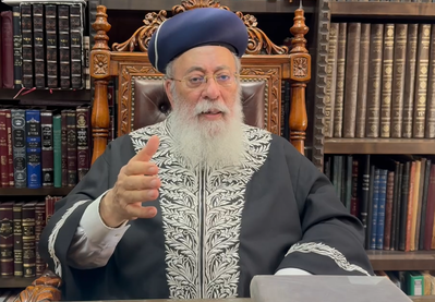 חג מתן תורה | הראשון לציון הגאון רבי שלמה משה עמאר בשיחה מיוחדת • צפו