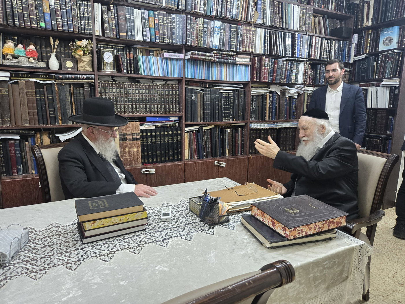 הרב דרבקין בפוניבז'