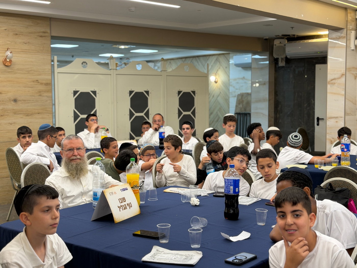ילדי שובו בבחינה אצל רבני בני ברק
