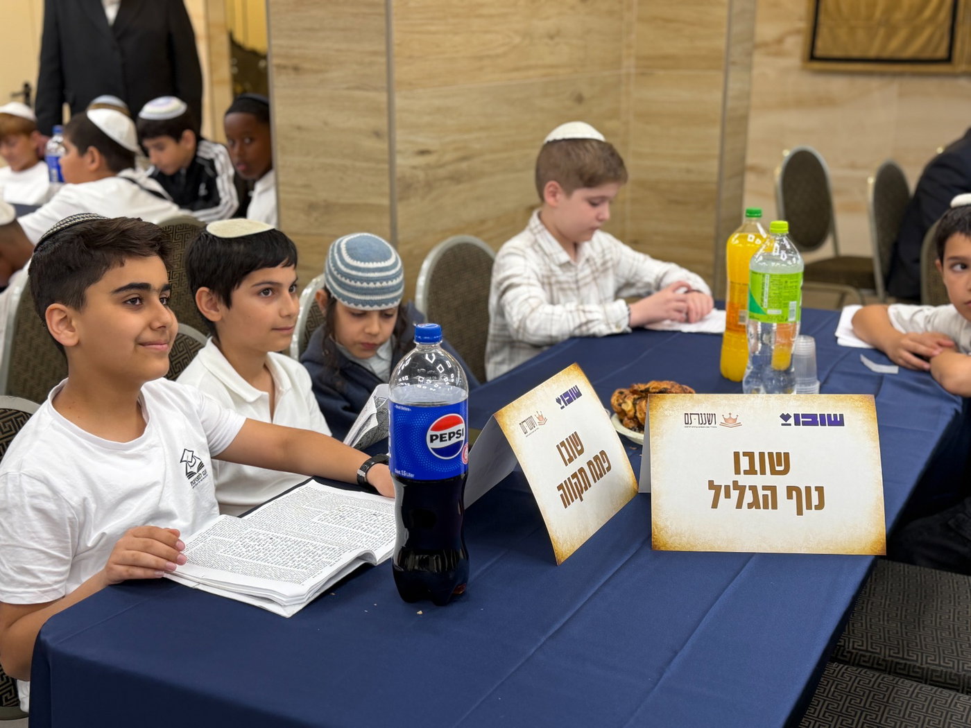 ילדי שובו בבחינה אצל רבני בני ברק