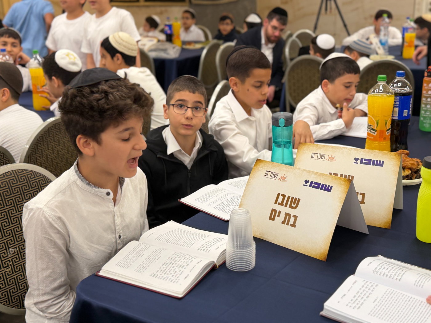ילדי שובו בבחינה אצל רבני בני ברק