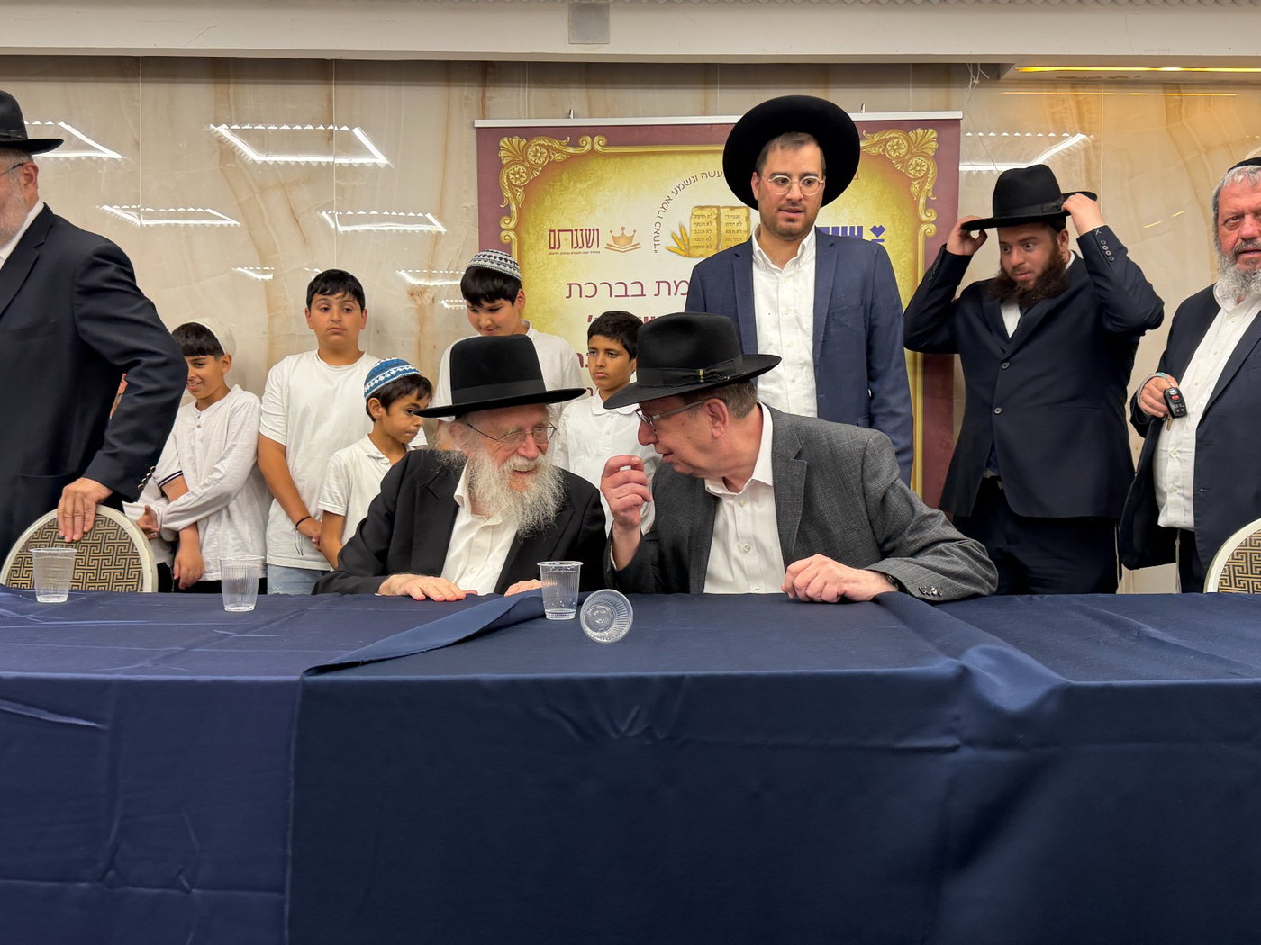 ילדי שובו בבחינה אצל רבני בני ברק