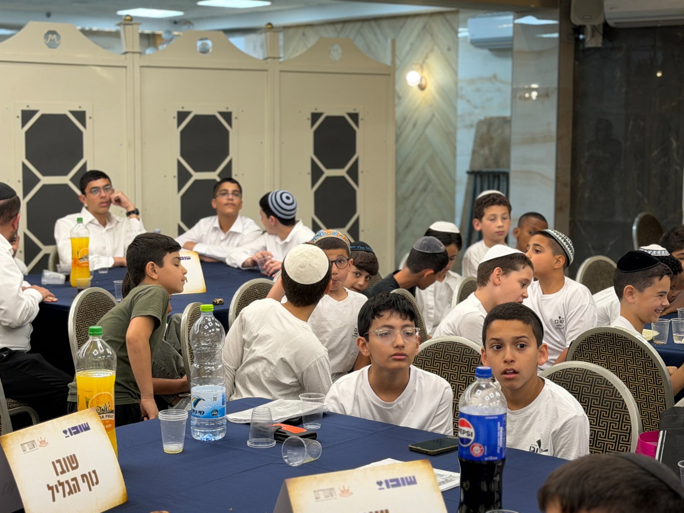 ילדי שובו בבחינה אצל רבני בני ברק