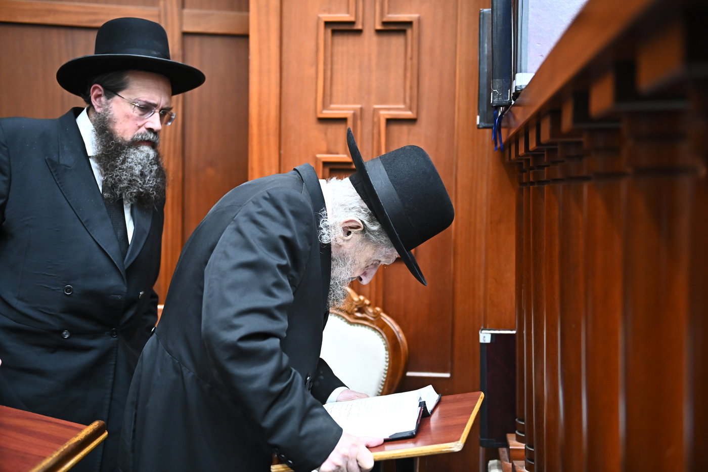 הגר"ד לנדו בישיבת מיר בברכפלד