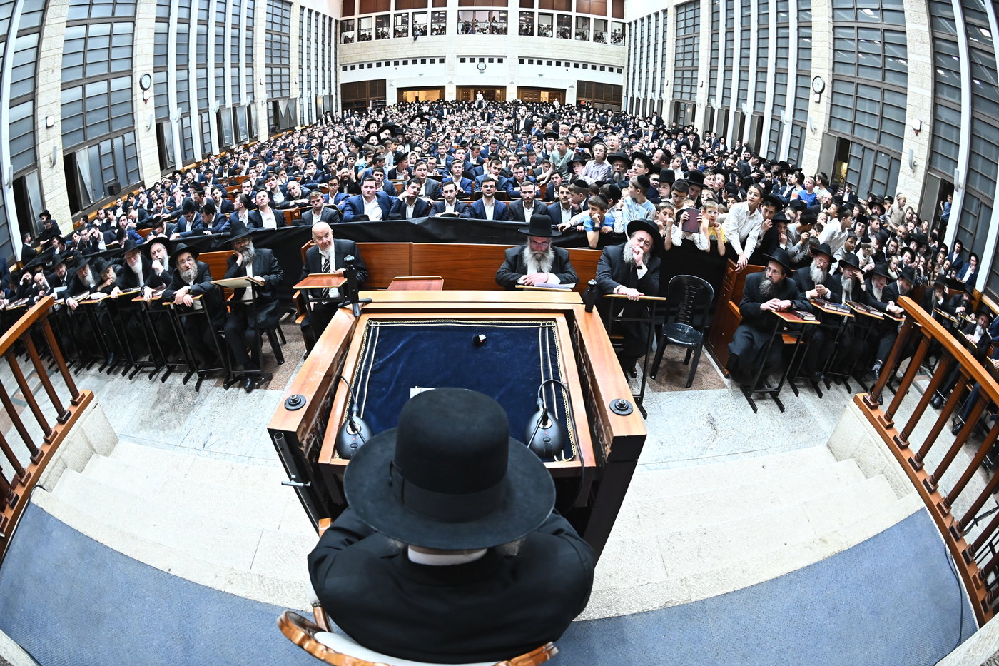 הגר"ד לנדו בישיבת מיר בברכפלד