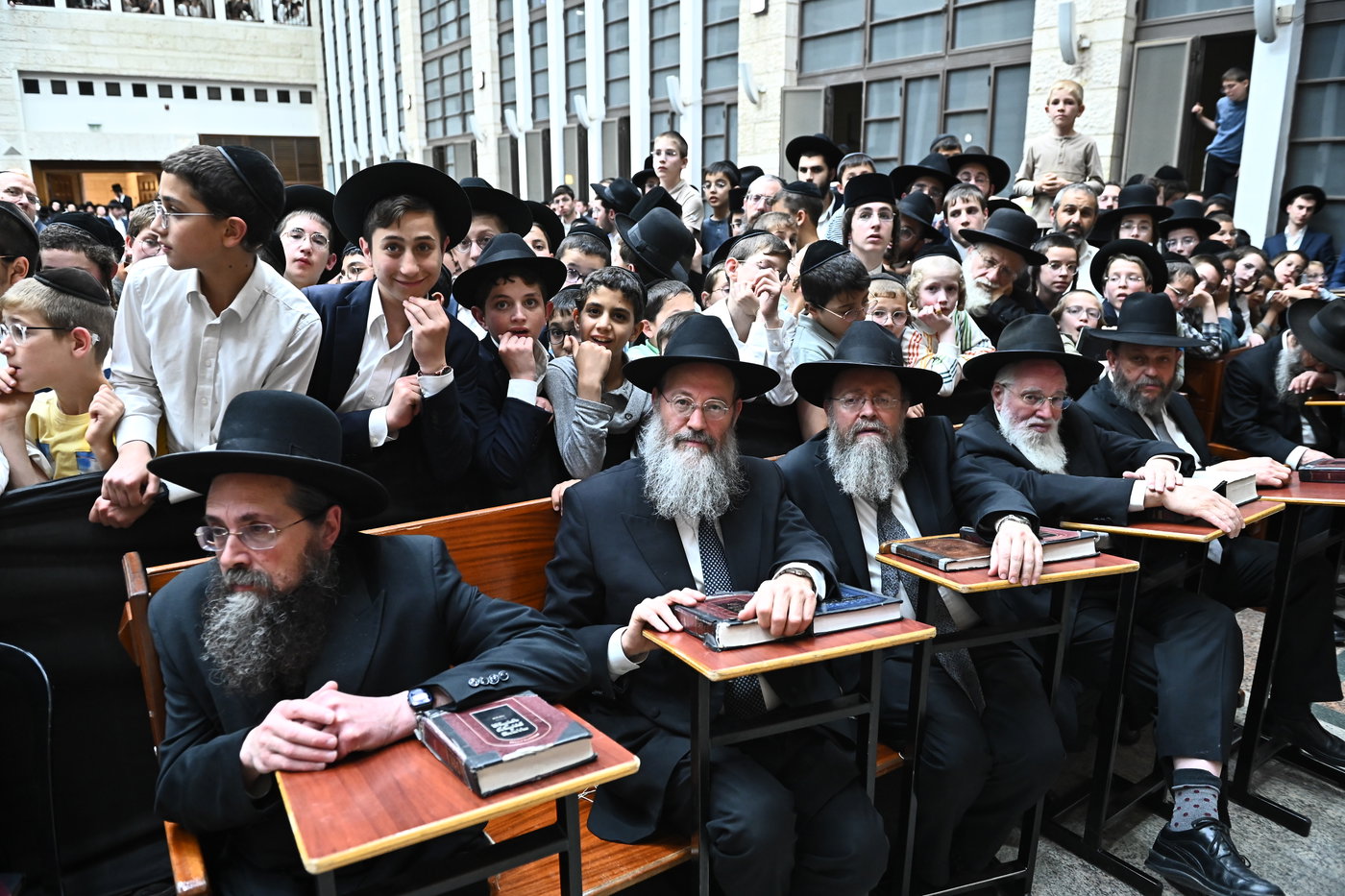 הגר"ד לנדו בישיבת מיר בברכפלד