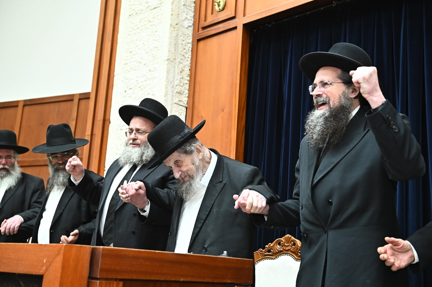 הגר"ד לנדו בישיבת מיר בברכפלד