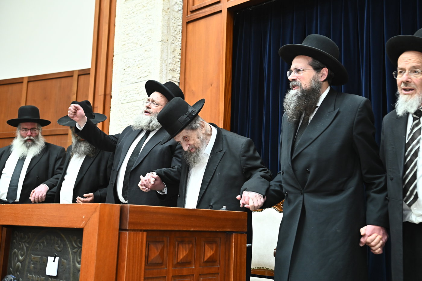 הגר"ד לנדו בישיבת מיר בברכפלד