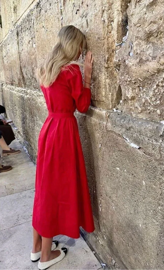 איוונקה טראמפ בכותל
